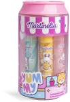 Martinelia YUMMY SET 3 BALSAMURI DE BUZE IN FORMA DE CUTIE DE SUC (Mar68144)