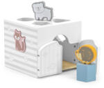 Viga Toys Jucarie de sortare forme si blocuri senzoriale din lemn, PolarB, Viga (44052) - infant