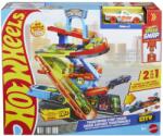 Mattel Hot Wheels City Transformarea Garajului De Cascadorii Cu Masinuta Inclusa (0194735334988)