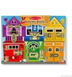 Spin Master Melissa And Doug Set De Invatare Placa Cu Zavoare Din Lemn (6075185) - infant