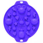Chefclub kids Forma din silicon pentru ciocolata, Chefclub kids (2BAKE912) Bucatarie copii