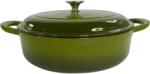 Sofi Cratiță joasă din fontă emailată SOFI ETERNA 28 cm, 4 L, Olive