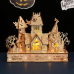 Multiversum 3D Puzzle 3D Fa Puzzle Halloween House Diorama