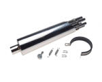 WMX Toba de esapament, model minigun, culoare crom (AW8386)