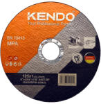 KENDO Disc de taiere pentru metal si otel Kendo 125x1 mm, pentru polizor unghiular (63012143)