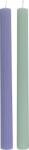 Villeroy & Boch Lumânări Fleur Bleu & Vert, 2 buc (10-1721-6402)