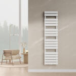 [neu. haus] Calorifer portprosop baie Voss alb 160x40 cm, 720W, otel (84059507)