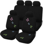  Subaru Legacy 9 részes Pillangós autós üléshuzat szett - Légzsákos - Fekete (AL-01921Legacy)