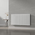 [neu. haus] Calorifer design Nore alb 60x120 cm, 857W, otel, montaj pe perete (84059461)