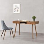 [en. casa] Birou Habo cu sertar si polita, 115x48x74 cm, maro inchis, en. casa (76973411)
