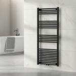 [neu. haus] Calorifer portprosop baie Voss 140x60 cm, negru, 655 W (84059480)