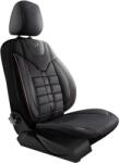 Panda Set huse scaune auto Panda Toronto tip Alcantara, negru cu rosu, 11 piese (IN3092)