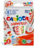 CARIOCA Carioci cu stampila 6 culori/set CARIOCA Stamperello