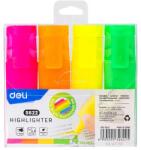 Deli Textmarker fluorescent DELI Accent S621, 4 buc/set