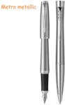 Parker Set cadou stilou si pix PARKER Urban Royal Metro metallic