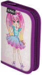 Herlitz Penar fete neechipat, cu 1 fermoar si 2 clapete, HERLITZ Princess Penar