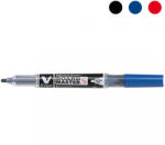 Pilot Marker whiteboard reincarcabil, varf rotund, PILOT Vboard Master S Extra Fine negru