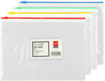 DELI Mapa plastic A5 cu fermoar ziplock, DELI 5524