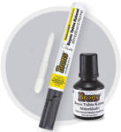 BRONS Marker whiteboard reincarcabil + 30 ml cerneala BRONS verde