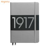 LEUCHTTURM1917 Caiet cu elastic A5, 125 file, dictando, LEUCHTTURM1917 Metallic argintiu