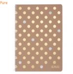 Herlitz Caiet cu spirala A4, 80 file, coperta carton, HERLITZ Glam