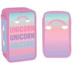 S-Cool Penar fete, echipat cu 39 piese, 3 fermoare, S-COOL Unicorn Penar
