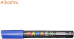 M&G Marker cu vopsea acrilica, varf rotund 2 mm, M-G albastru