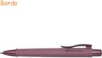 Faber-Castell Pix cu mecanism XB FABER-CASTELL Poly Ball bordo