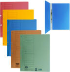 ELBA Dosar carton colorat cu capse, coperta 1/1, ELBA orange