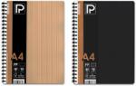 PAPERLAND Caiet cu spirala A4, 80 file, coperta plastic, PAPERLAND Exklusiv dictando