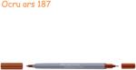 Faber-Castell Markere 2 capete, acuarela FABER-CASTELL Goldfaber Aqua Dual ocru ars 187