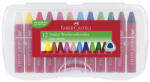 Faber-Castell Creioane colorate cerate, 12 culori/set, FABER-CASTELL Jumbo, FC120011