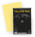 Aurora Blocnotes A4, 80 file dictando, hartie galbena, AURORA Office