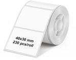 OLYMPIA Etichete pentru imprimanta termica, 40 mm x 30 mm, OLYMPIA PM220, 230 buc/rola