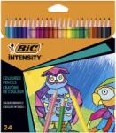 BIC Creioane colorate triunghiulare BIC Intensity, 24 culori/set