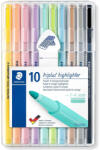 STAEDTLER Textmarker varf rotund STAEDTLER Triplus, 10 buc/set