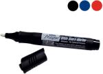 MAS Marker whiteboard reincarcabil, varf rotund MAS Master albastru