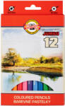 KOH-I-NOOR Creioane colorate KOH-I-NOOR Jumbo 3382, 12 buc/set