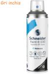 Schneider Vopsea acrilica spray SCHNEIDER Paint-It 030 Supreme DIY, 200 ml gri inchis