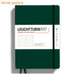 LEUCHTTURM1917 Caiet cu elastic A5, 125 file, dictando, LEUCHTTURM1917 verde padure
