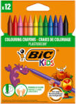 BIC Creioane cerate BIC Kids Plastidecor, 12 culori/set