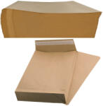 BM Plic B4 kraft siliconic cu burduf 5 cm, 250 buc/cutie, BM