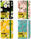 OPTIMUM Carnet A6 cu elastic, 96 file, OPTIMUM Fashion Daisy