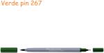 Faber-Castell Markere 2 capete, acuarela FABER-CASTELL Goldfaber Aqua Dual verde pin 267
