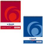 Herlitz Blocnotes cu spira A5 50 file, HERLITZ X. Book matematica