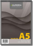 Aurora Blocnotes A5, 80 file dictando, hartie galbena, AURORA Office