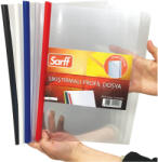 SARFF Dosar plastic cu bagheta SARFF, 5 buc/set rosu