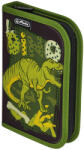 Herlitz Penar baieti neechipat, cu 1 fermoar si 2 clapete, HERLITZ Dino Penar