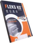 Fleks-Ko Etichete autocolante albe, colturi drepte, 100 coli/top, FLEKS-KO 14/A4 (105 x 42.3 mm)