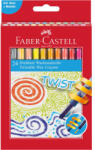 Faber-Castell Creioane colorate cerate retractabile, 24 culori/set FABER-CASTELL Twist, FC120004